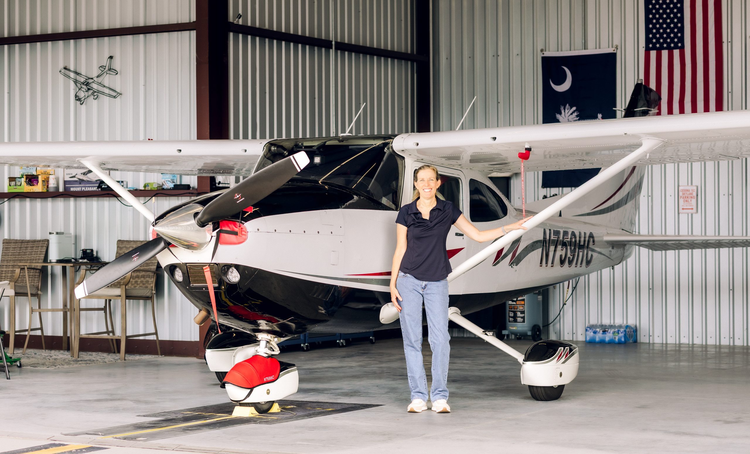 Julie Grundahl: Retired Air Force pilot-turned-flight instructor shares her joy for flying