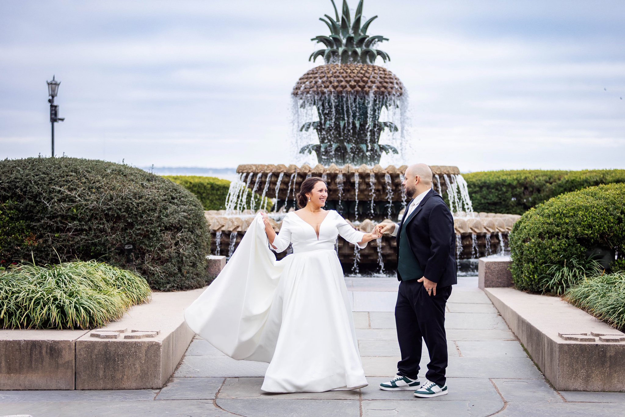 Newlyweds: Katy and Alex Johnson