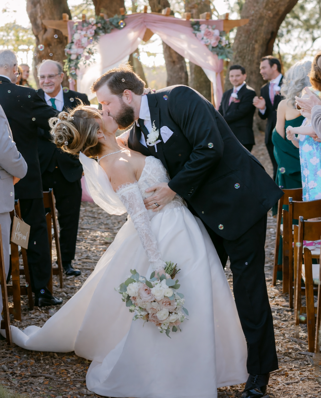 Newlyweds: Jessica Phillips and Darren Fallon